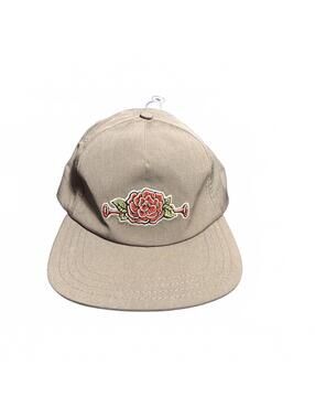 Revelry Brewing Strapback Hat Craft Beer Indie Brewery Roses Tattoo Hipster Gray